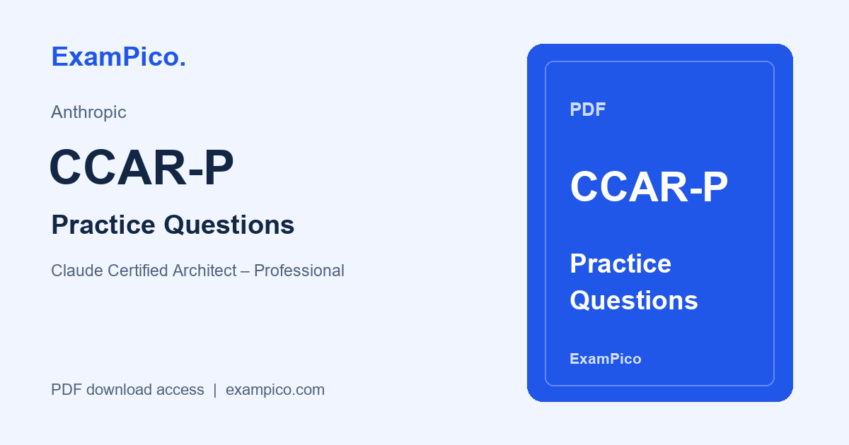 CCAR-P PDF 練習問題