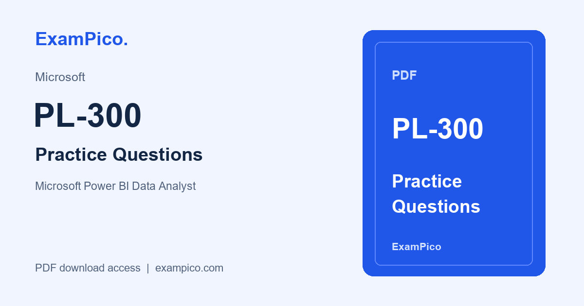 PL-300 PDF 練習問題