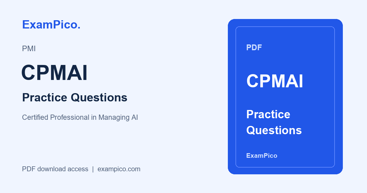 CPMAI PDF 練習問題
